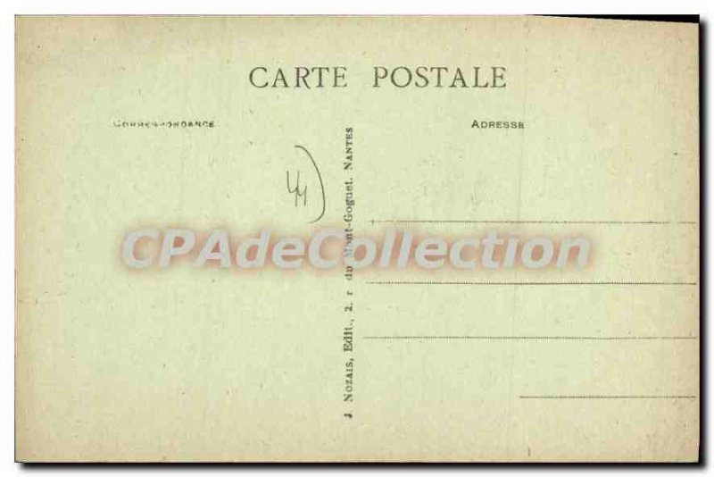 Postcard Old Clisson Inf The landscape on the Sevre