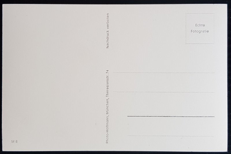 THIRD REICH ORIGINAL POSTCARD HITLER MUSSOLINI MUNICH 1937