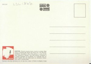 Devon Postcard - The Choir Chancel - Exeter Cathedral   TZ10761