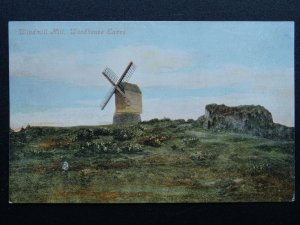 Leicestershire WOODHOUSE EAVES Windmill Hill c1906 Postcard by Valentine