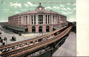 Massachusetts Boston South Union Station Dewey Square