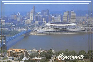 The Ohio River, Cincinnati, Ohio 