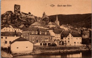 Luxembourg Esch Sur Sure Vintage Postcard C015