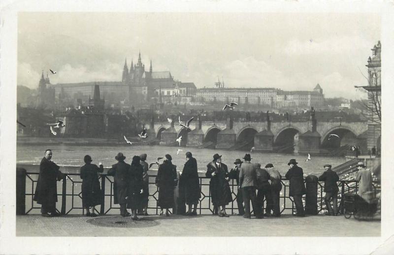 Racková Rackova Czech R. 1939 Feldpost photo postcard