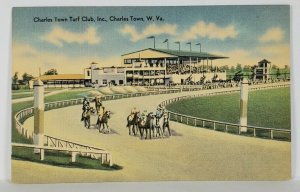 Charlestown WV Charles Town Turf Club  Postcard S3