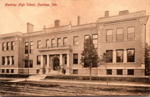 Nebraska Hastings High School 1908