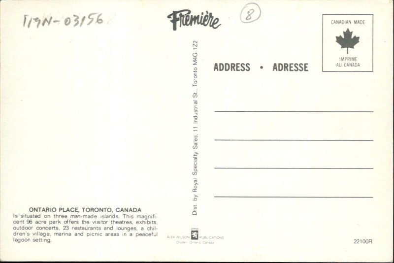 IMN03156 ontario place toronto train canada