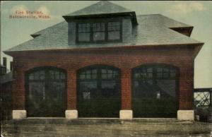 Baldwinville MA Fire Station c1910 Postcard