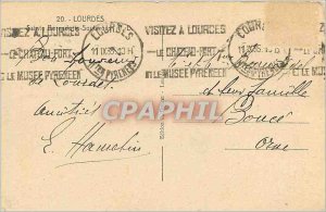 Old Postcard Lourdes St. Bernadette