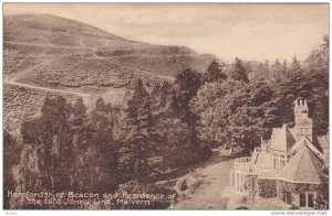 Herefordshire Beacon and Residence of the late Jenny Lind, Malvern, Worcester...