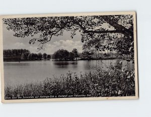 Postcard Blick über die Schmölde auf Kellings-Eck, Germany