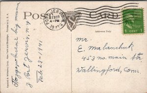 Postcard Pocono Farm Matamoras Pike Co PA