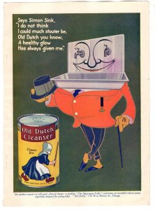 Old Dutch Cleanser, McCalls Magazine Vintage Advertisement November 1914, Rugs