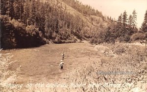 Fishing on the Wallowa River - Minam, Oregon OR  