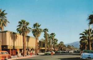 Woody Station Wagon Palm Canyon Drive Palm Springs California Postcard 2R3-45