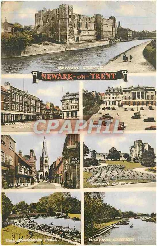 Postcard Modern Newark on Trent Newarzk