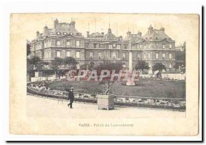 Paris (6th) Old Postcard Luxembourg Palace