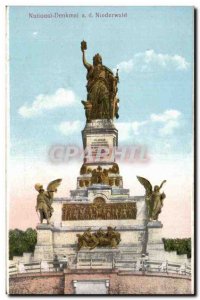 Postcard Old Nationaldenkmal auf dem Niederwald
