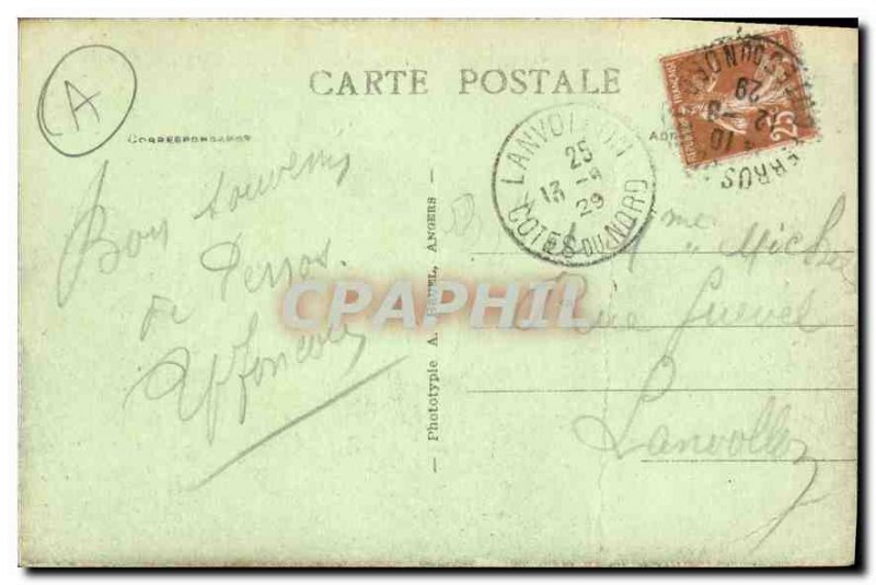 Old Postcard Perros Guirec C N Vue Generale Linkin and Rade