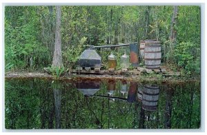 c1960 Moonshine Still Okefenokee Swamp Park Exterior Waycross Georgia Postcard