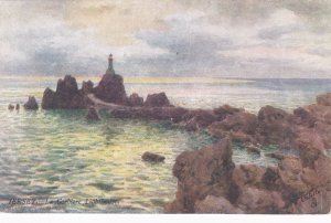 TUCK 7319 ; JERSEY.-La Corbiere Lighthouse , 00-10s