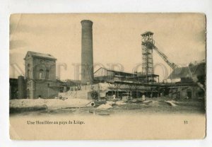 3117826 Belgium LIEGE coalmine Luick Lidje Vintage PC