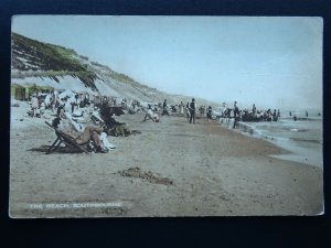 Dorset Bournemouth SOUTHBOURNE The Beach -  Old Postcard by A.H.J. Series