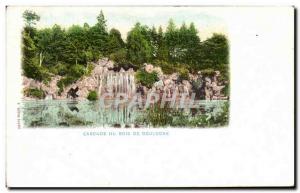 Old Postcard Cascade Du Bois De Boulogne