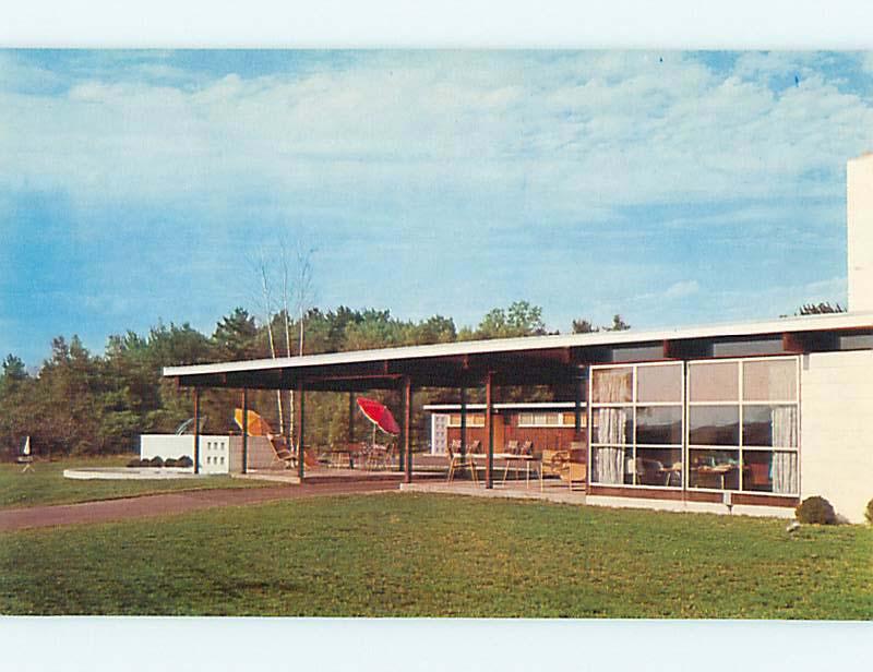 Unused 1950's PIERRE MOTEL Colchester Vermont VT s4607