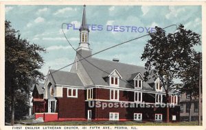 First English Lutheran Church - Peoria, Illinois IL
