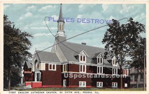 First English Lutheran Church - Peoria, Illinois IL  