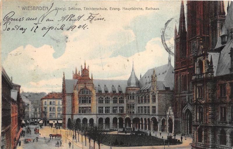 BG25206 wiesbaden ronigi schloss tochterschule   germany