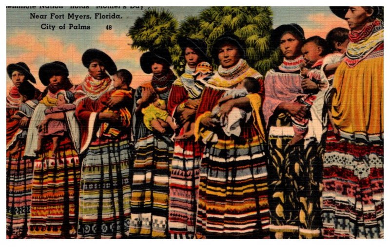 Seminole Indians Mothers Day Fort Myers Florida City of Palms