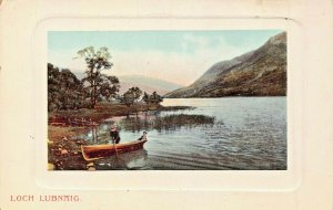 LOCH LUBNATIG ARGYLSHIRE SCOTLAND~B B LONDON SERIES POSTCARD