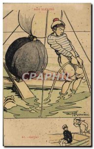 Old Postcard Gervese Illustrator Our Sailors Gabler
