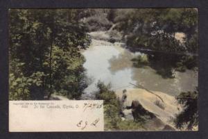 OH In the Cascade ELYRIA OHIO 1905 POSTCARD PC