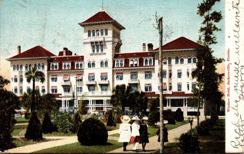 Florida Jacksonville The Windsor Hotel 1905