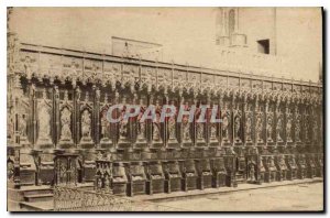 Old Postcard The Stalls St Claude de la Cathedrale