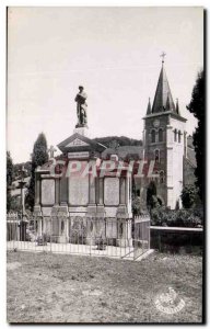 Modern Postcard The Basque Country Barcus L & # 39Eglise and Monument