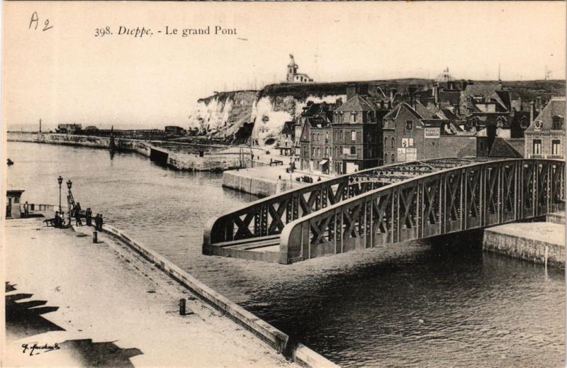 CPA DIEPPE-Le grand Pont (347260)