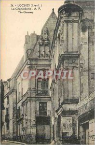 Old Postcard Loches (I and L) The Chancelllerie A P