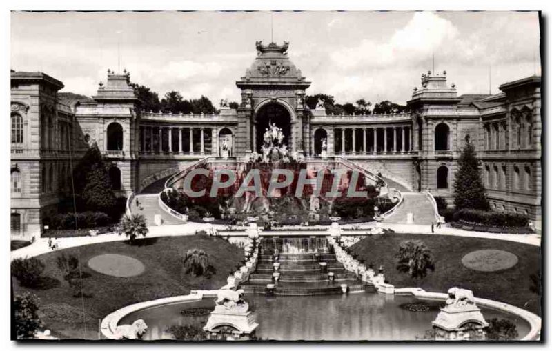 Modern Postcard The Marseille Palais Longchamp