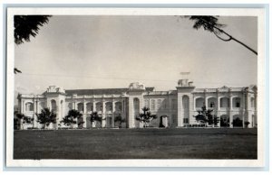 c1930's Town Hall Building View Ipoh Malaysia RPPC Photo Unposted Postcard