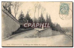 Old Postcard Perigueux The Mughrabi Allees de Tourny