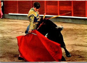 El Cordobes Bull Fight Matador and Bull