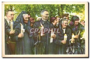 Image Folklore Belge Collection Cote d & # 39or Montaigu Pilgrims following t...