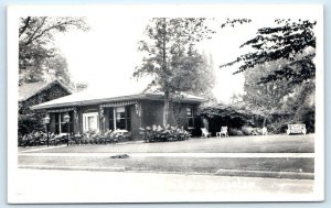 RPPC COBOURG, Ontario Canada ~ ACTRESS MARIE DRESSLER Home c1940s  Postcard