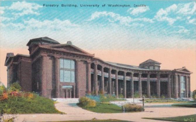 Washington Seattle Forestry Building University Of Washington