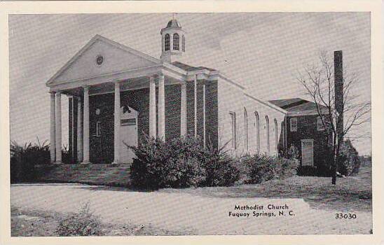 North Carolina Fuquay Springs Methodist Church Albertype