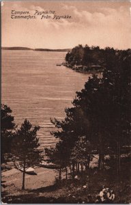 Finland Tammerfors Fran Pyynikki Vintage Postcard C199